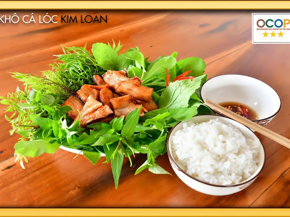 Cơm & khô cá lóc - Kim Loan