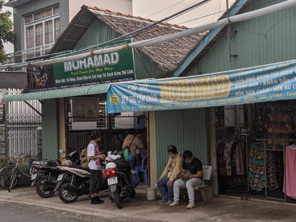 cửa hàng dệt